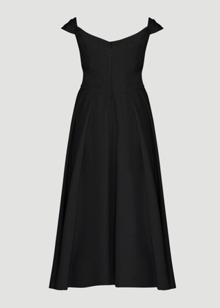 PRENSES YAKA UZUN KABARIK ELBİSE MBF COLLECTION