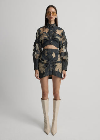 SYLVIA DENİM ELBİSE MBF COLLECTION