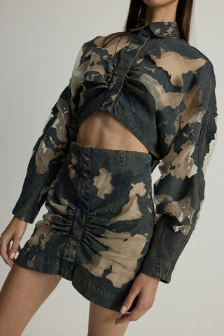 SYLVIA DENİM ELBİSE MBF COLLECTION