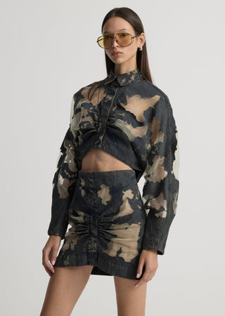 SYLVIA DENİM ELBİSE MBF COLLECTION