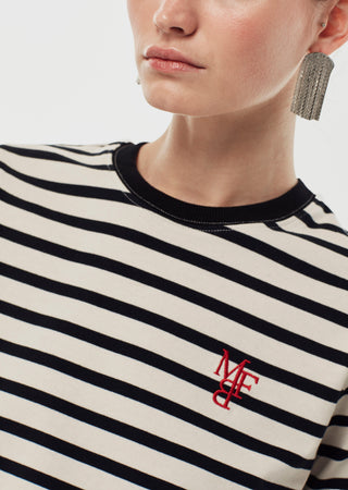 MBF STRIPED T-SHIRT