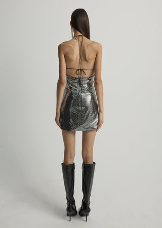 METALLIC ARI DRESS