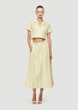 JANELY CROP 
SHIRT