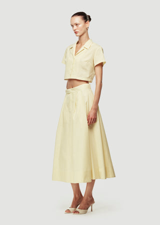 JANELY CROP 
SHIRT