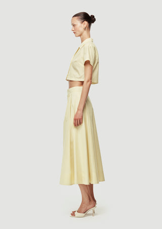JANELY CROP 
SHIRT