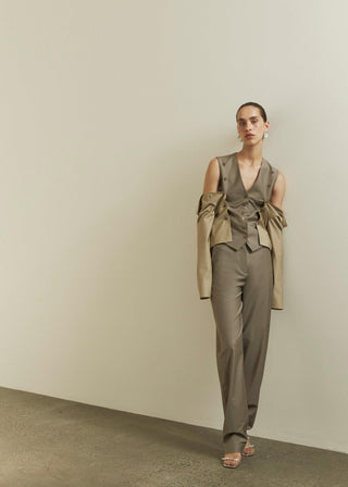 GIA GÖMLEKLİ YELEK MYBESTFRIENDS MBF Collection