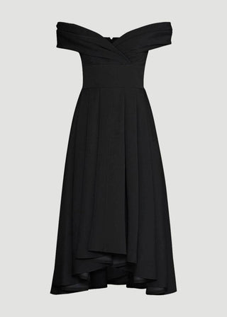 PRENSES YAKA UZUN KABARIK ELBİSE MBF COLLECTION