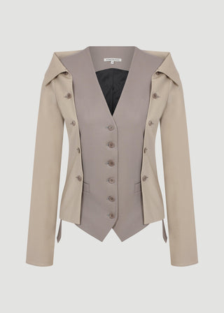 GIA GÖMLEKLİ YELEK MYBESTFRIENDS MBF Collection