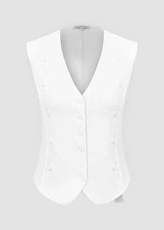 GIA KNITWEAR VEST WITH SHIRT